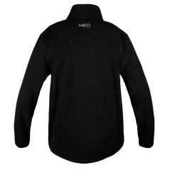 Fleecefodrad tröja, svart, storlek XL/56