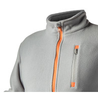 Bluza polarowa, szara, rozmiar S