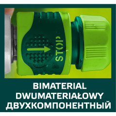 Anslutning STOP 3/4', tvåmaterial, 30 st.