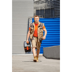 Arbetsblus 2 i 1 COTTON, storlek S/48