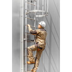 Arbetsblus 2 i 1 COTTON, storlek S/48