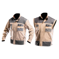 Arbetsblus 2 i 1 COTTON, storlek S/48