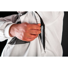 Arbetsjacka vit, HD, storlek LD/54