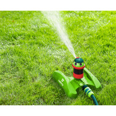 Sektorspridare, 6-funktionell med drivning, justerbar räckvidd