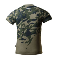 T-shirt arbetskläder med CAMO-tryck, storlek S.