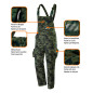 Ogrodniczki robocze CAMO, rozmiar XXL