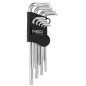 Torx-nycklar, set med 9 stycken.