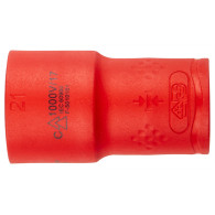 Klucze nasadowe 1000V, 19szt.
