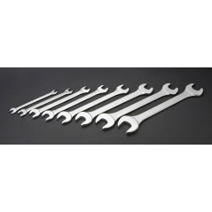 Dubbeländade skiftnycklar 6-22 mm, set med 8 stycken.
