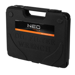 Hylsnyckelsats för oljefilter - 16 delar.