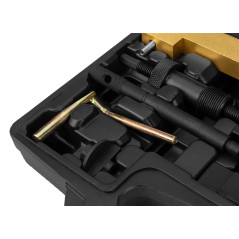 Tidsskillnadsuppsättning för kamaxellås till BMW bensinmotorer med Valvetronic-system.