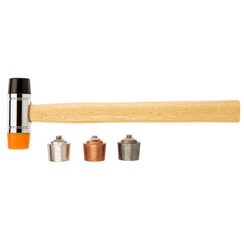 En hammare med utbytbara spetsar 250g/28mm