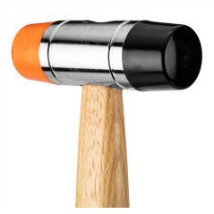 En hammare med utbytbara spetsar 250g/28mm