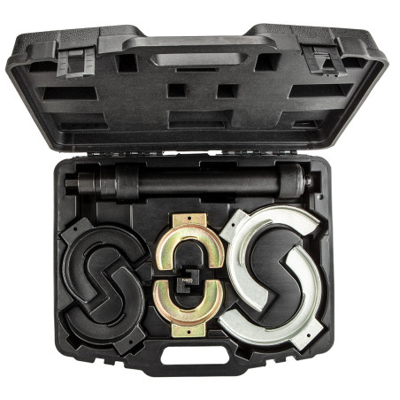 Fjäderklämma med utbytbara spetsar