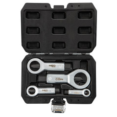 Skruvmejsel för muttrar, set med 4 stycken.