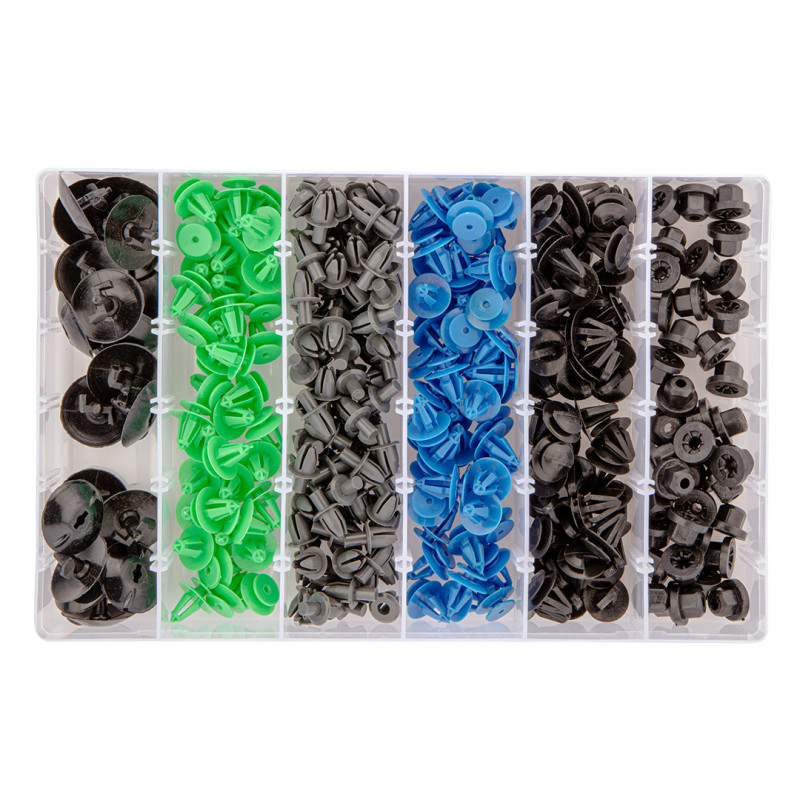 Set med 300 st Opel-bilklämmor