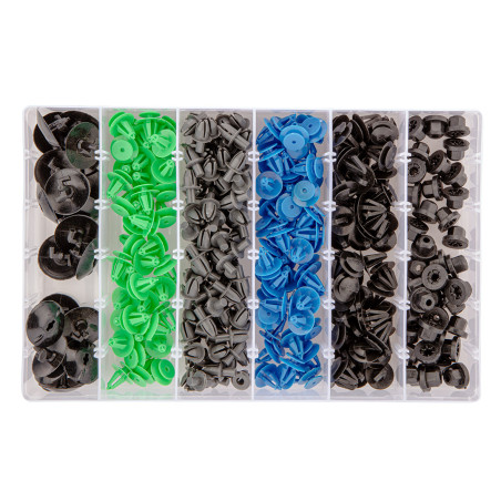 Set med 300 st Opel-bilklämmor