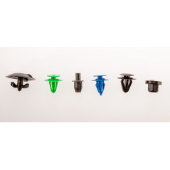 Set med 300 st Opel-bilklämmor