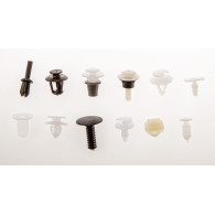 Set med 345 st Peugeot-bilklämmor