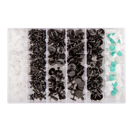 BMW bilar spännklämmor set, 290 stycken