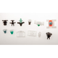 Set med 160 st Audi-bilklämmor