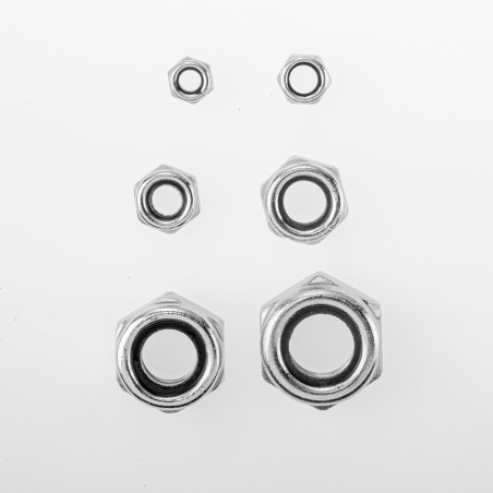 Självlåsande muttrar, 146 stycken