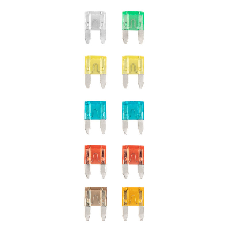 Biluppsättning av säkringar, 10 stycken