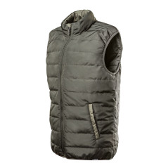 Ärmellose Arbeitsweste beidseitig in Tarnfarben, Größe XL.