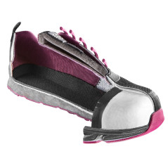 Skyddsskor för kvinnor, S1 PS SR FO, metallfria, storlek 38, CE