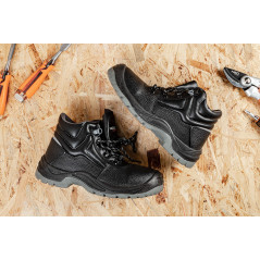 Skyddsskor O2 SR FO, läder, storlek 47, CE