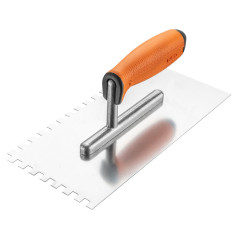 Pac med tänder, 270 x 128 mm, tand 8 x 8 x 8 mm, tvåkomponentshandtag