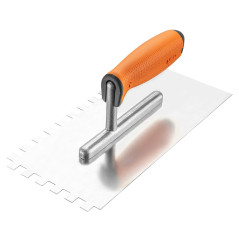 Paca med tänder, 270 x 128 mm, tand 10 x 10 x 10 mm, tvåkomponentshandtag