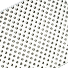 Skumgummi rivare, 270 x 130 mm, handtag av plast