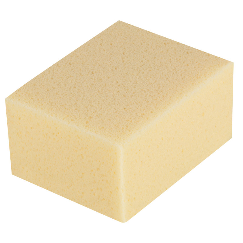 Svampig, vattenabsorberande svamp, 140 x 110 x 70 mm