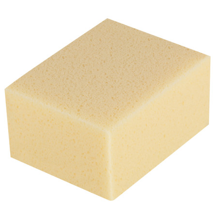 Svampig, vattenabsorberande svamp, 140 x 110 x 70 mm