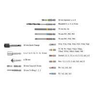 Energy+ set in an aluminum suitcase: drill/screwdriver 2x18V/2.0Ah, 10 mm, detachable handle + 109 accessories

Energisats i en 