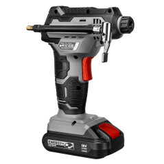 Kompressor med batteri Energy+ 18V, LCD-skärm, utan batteri