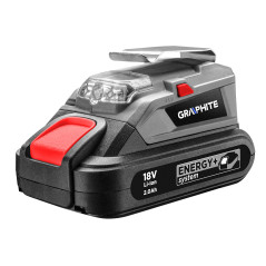 Adapter USB - LED-ficklampa Energy+, utan batteri