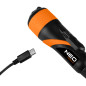 Skruvdragare med USB-C 3,6V batteri, Li-Ion, plastfodral + tillbehör