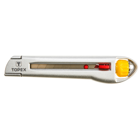 Kniv med 18 mm brytbart blad, metallkropp | HandlaSmidigt.se