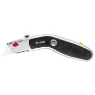 Kniv med trapezformad klinga, metallkropp