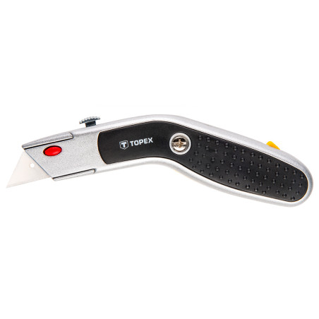 Kniv med trapezformad klinga, metallkropp | HandlaSmidigt.se