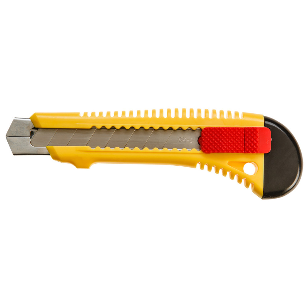 Kniv med 18 mm brytbart blad Kniv med 18 mm brytbart blad