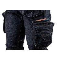 Spodnie robocze 5-kieszeniowe DENIM, rozmiar L