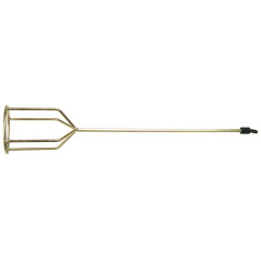 Blandare för gips 80 mm, sexkantig spets