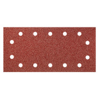 Slippapper med kardborre 115 x 230 mm, K40, 5 st, med hål