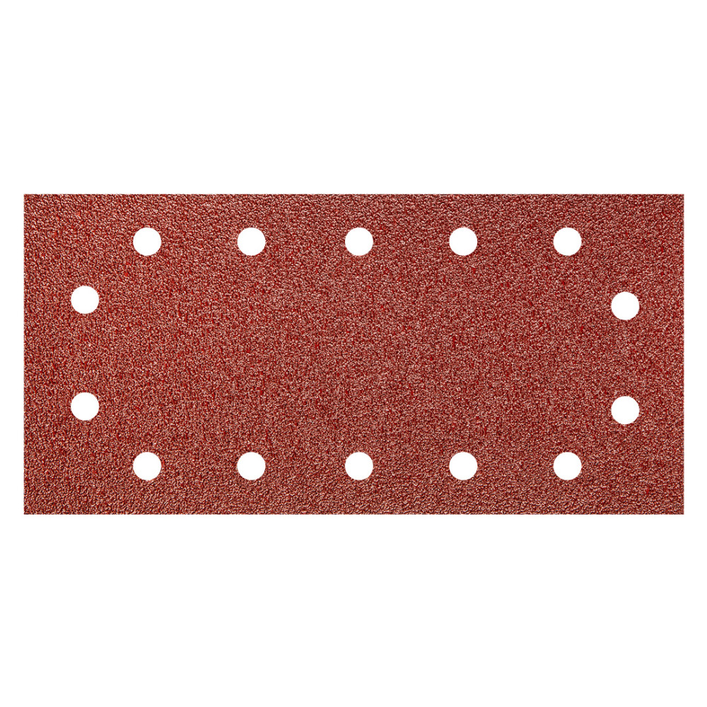 Slippapper med kardborre 115 x 230 mm, K40, 5 st, med hål