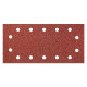 Slippapper med kardborre 115 x 230 mm, K40, 5 st, med hål