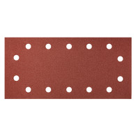 Slippapper med kardborreband 115 x 230 mm, K240, 5 st, med hål
