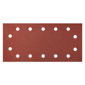 Slippapper med kardborreband 115 x 230 mm, K240, 5 st, med hål